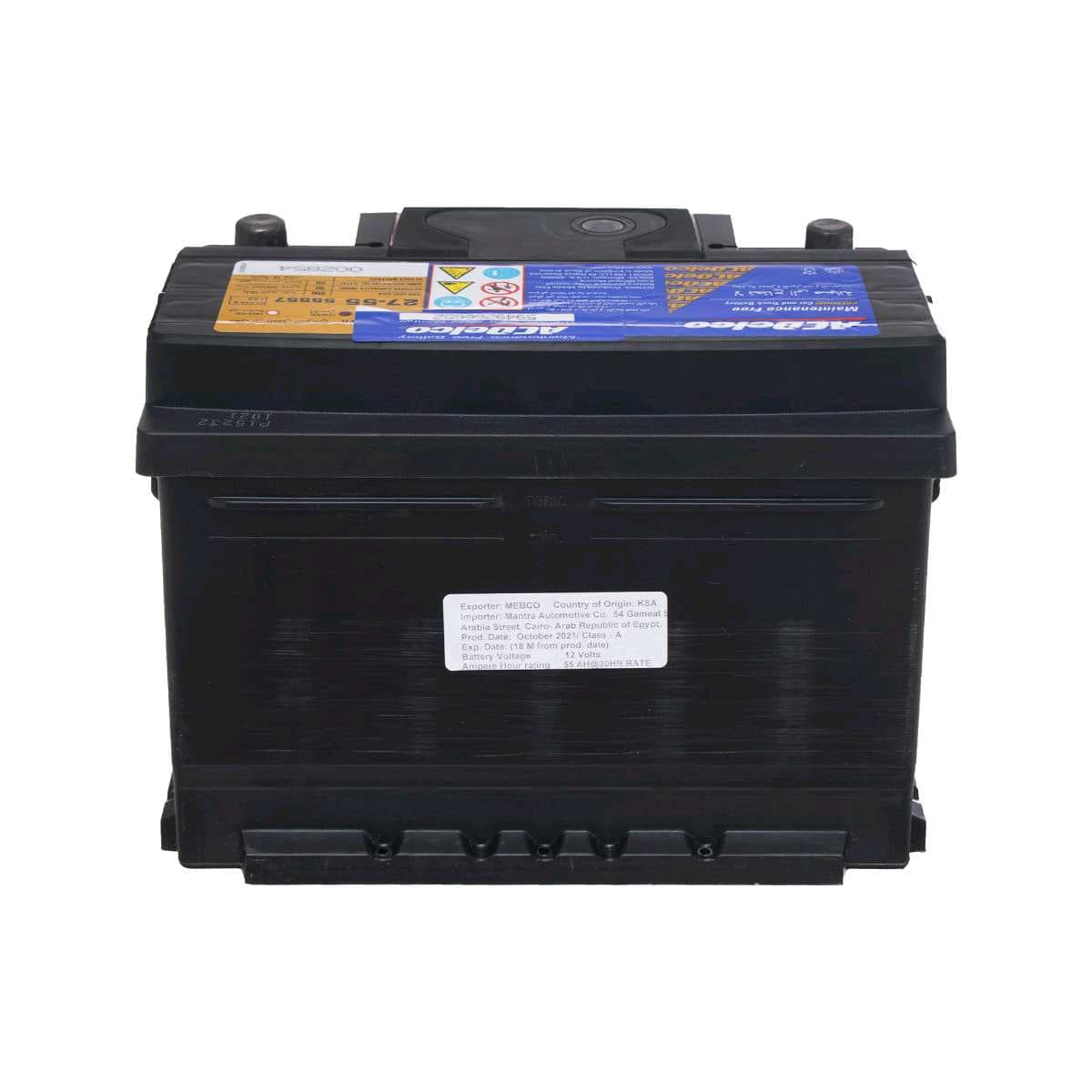 بطارية محرك Acdelco 12V - 55Ah + كفالة سنة كاملة  thumbnail 4