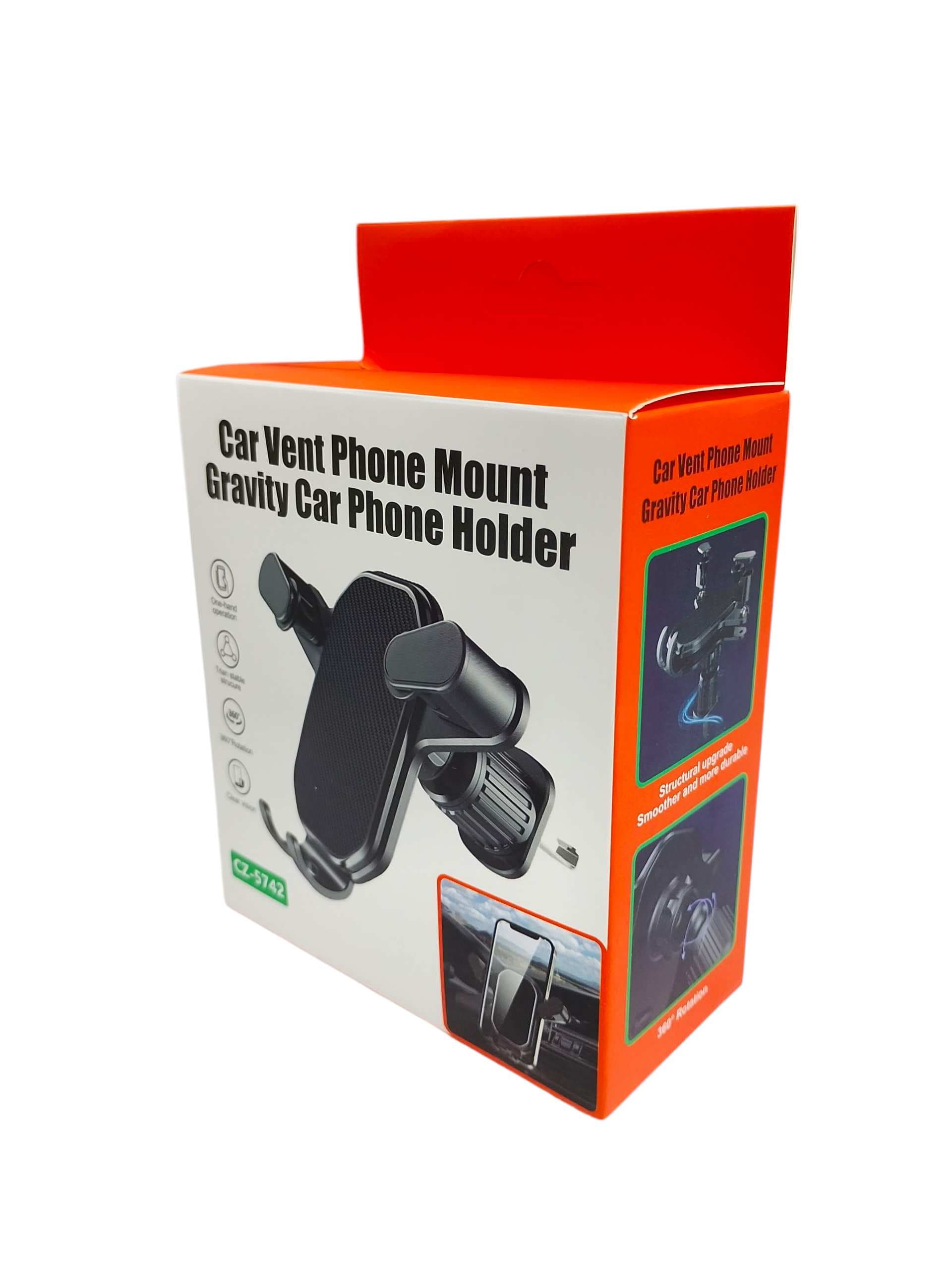 Gravity Car Phone Holder – حامل جوال جاذبية للسيارة thumbnail 2