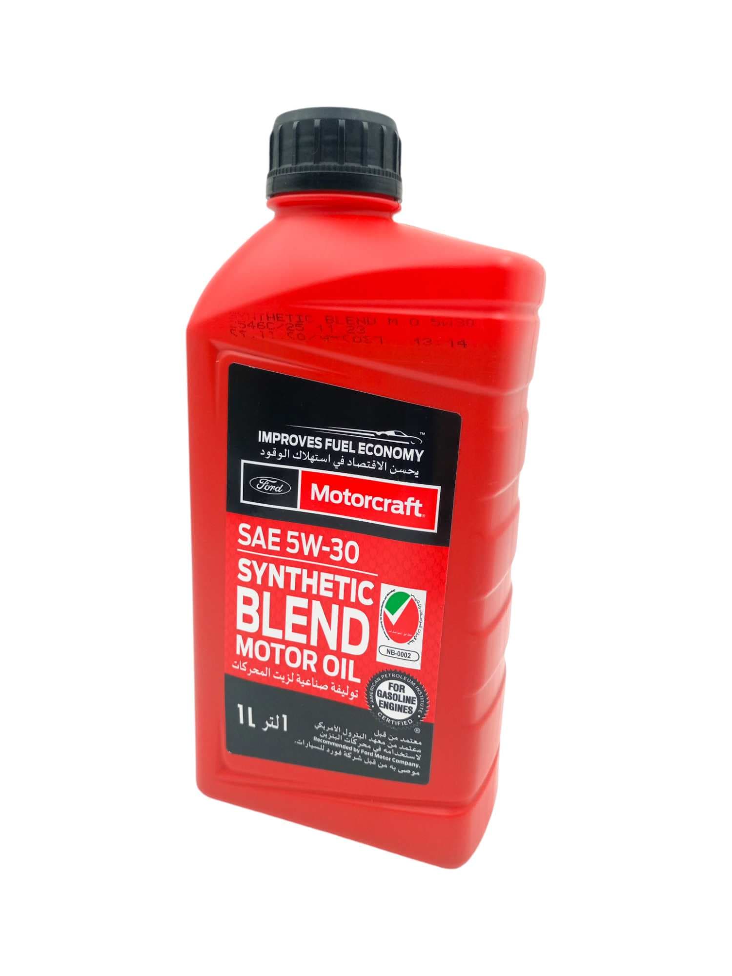 1kg زيت محرك MOTORCRAFT 5W-30 + فحص كمبيوتر + فحص 20 نقطة