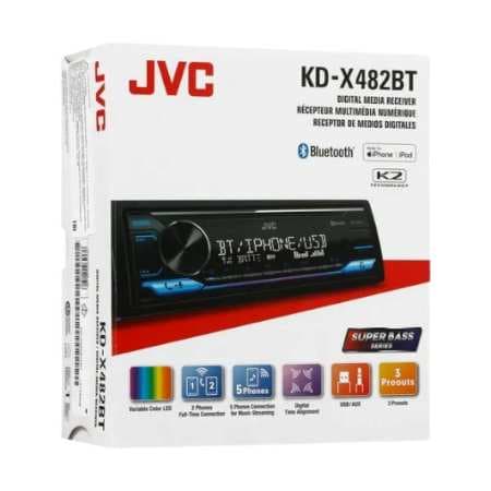 مسجل راديو JVC KD - X482BT