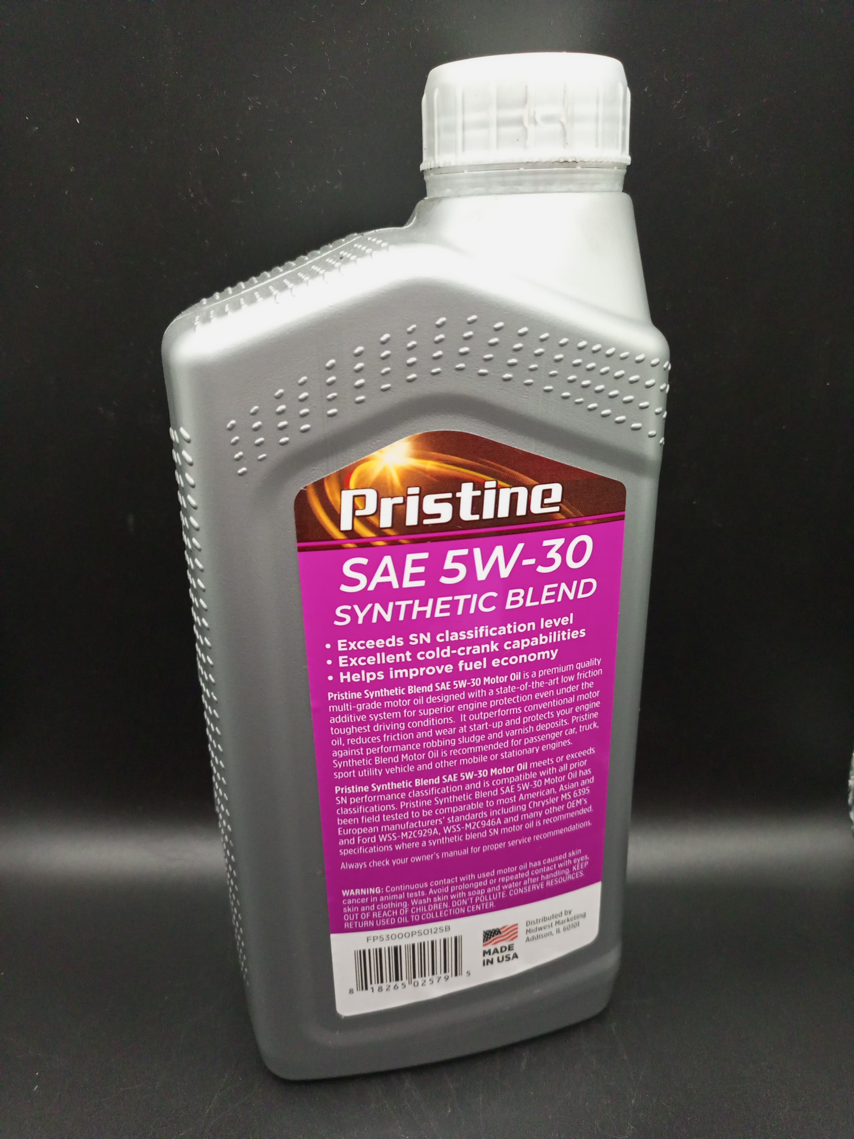 خدمة غيار 4kg زيت محرك PRISTINE SAE 5W-30 + فحص كمبيوتر + فحص 20 نقطة  thumbnail 2